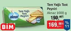 AKNAZ TAM YAĞLI TOST PEYNİRİ AKNAZ TAM YAĞLI TOST PEYNİRİ